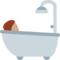 Person Taking Bath - Medium emoji on Twitter